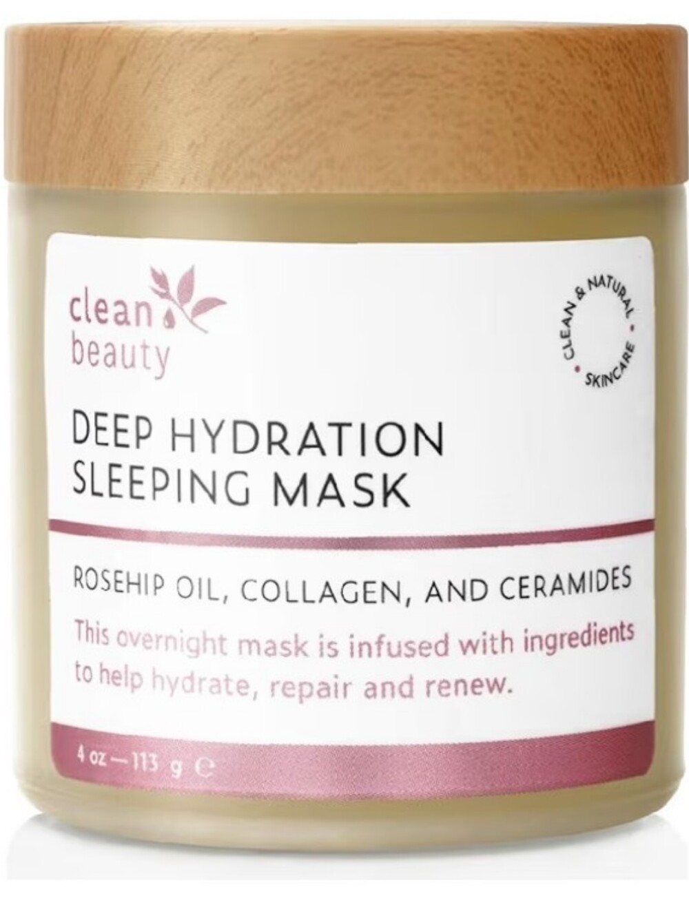 Deep Hydration Sleeping Mask - Rosehip & Collagen Sealed